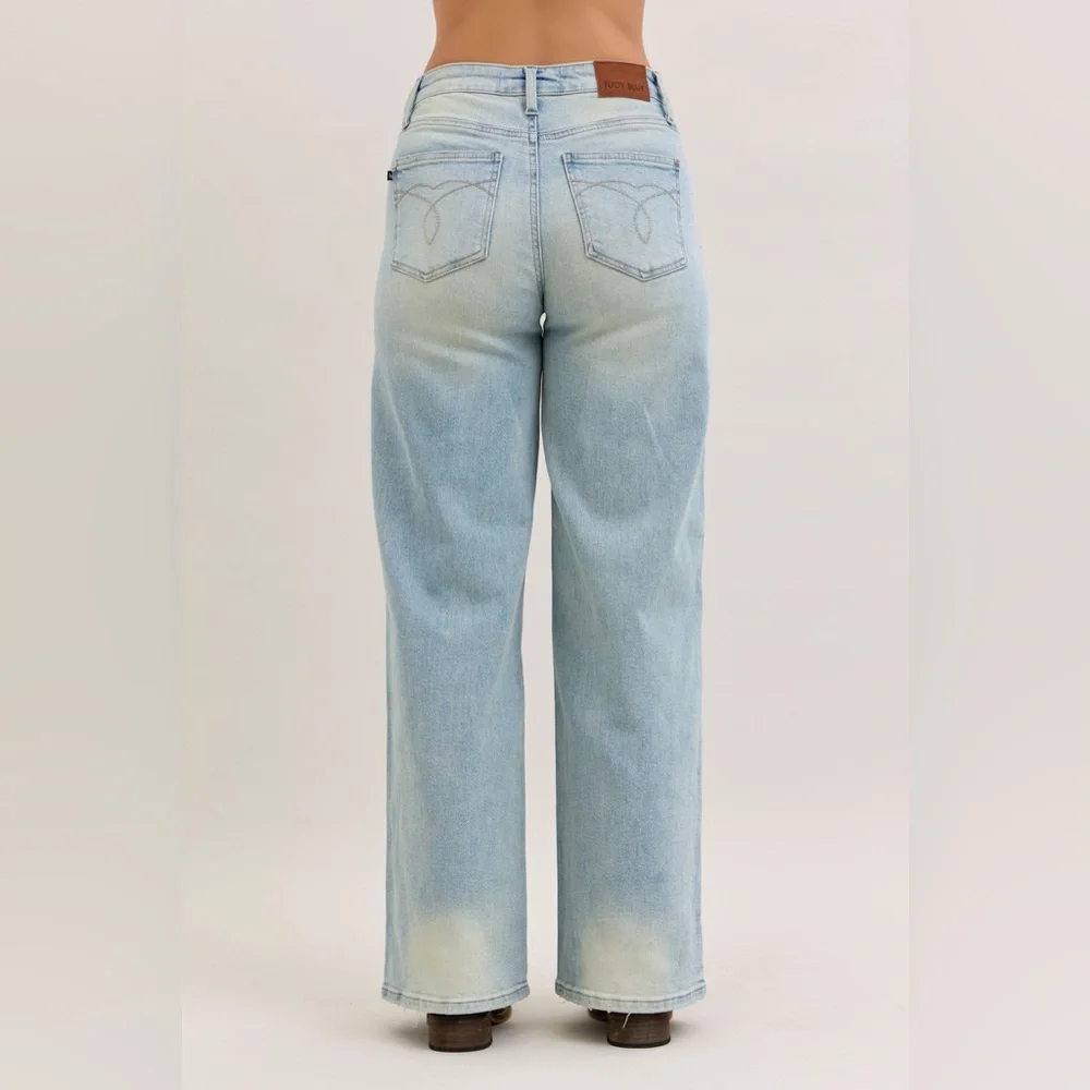 NEW🎉 Judy Blue High Waist Column Straight Jeans - Picture 5 of 12